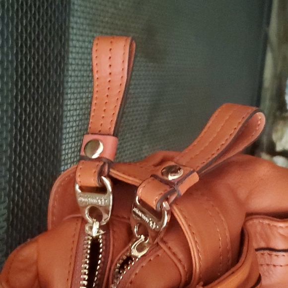 ❤️Last Chance !! B. Makowsky Genuine Leather Satchel Bag - Picture 3 of 17